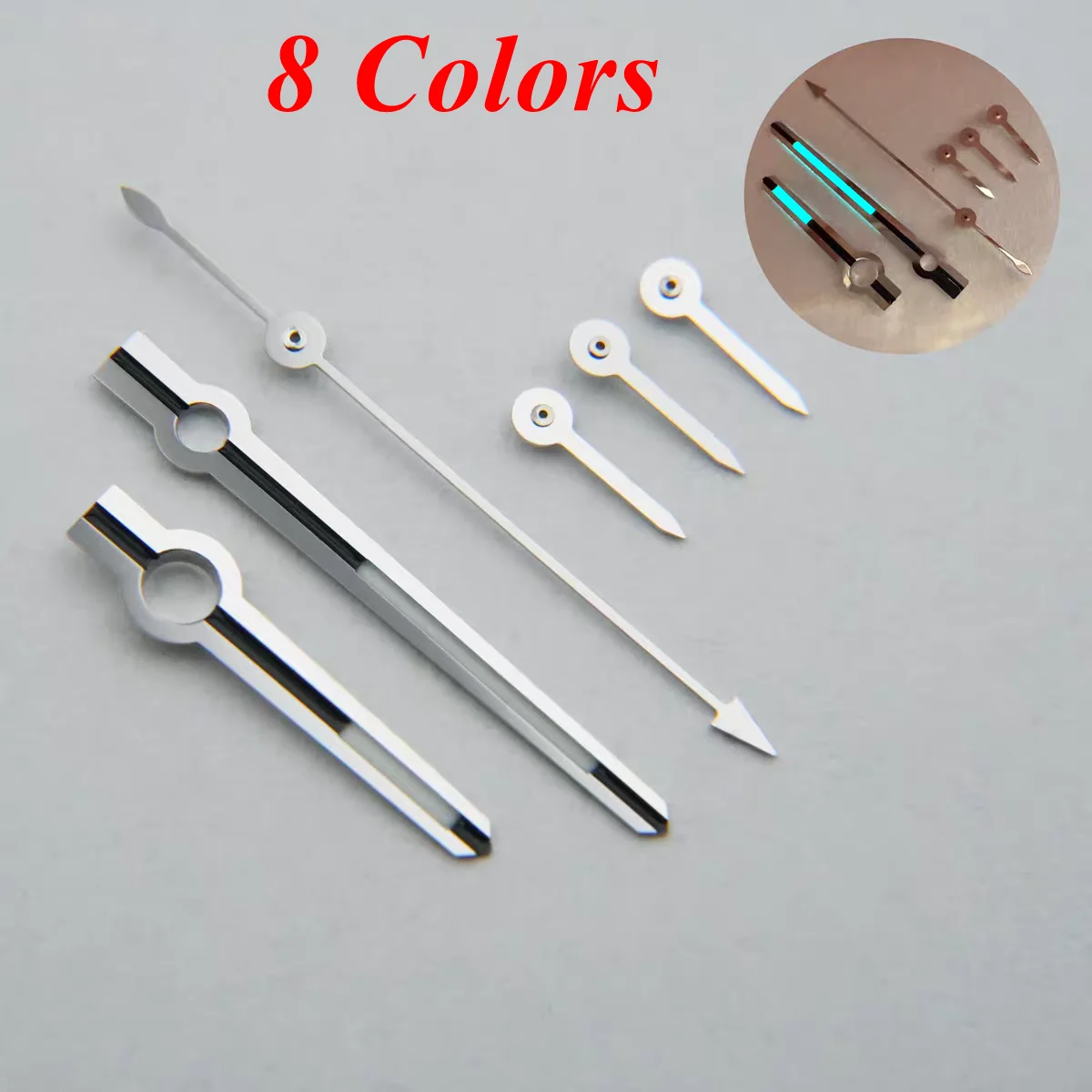 Luminous Watch Hands Dial Components Compatible For Rolex Daytona 4130/4131 Movement
Luminous Watch Hands Dial Components Compatible For Rolex Daytona 4130/4131 Movement