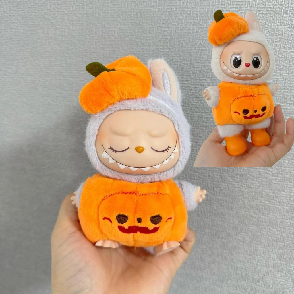 For 15cm17cm labubu Halloween Pumpkin Pendant witch Cloth Happy Festival Vinyl Plush Doll Clothes For labubu Clothing toy gift
For 15cm17cm labubu Halloween Pumpkin Pendant witch Cloth Happy Festival Vinyl Plush Doll Clothes For labubu Clothing toy gift