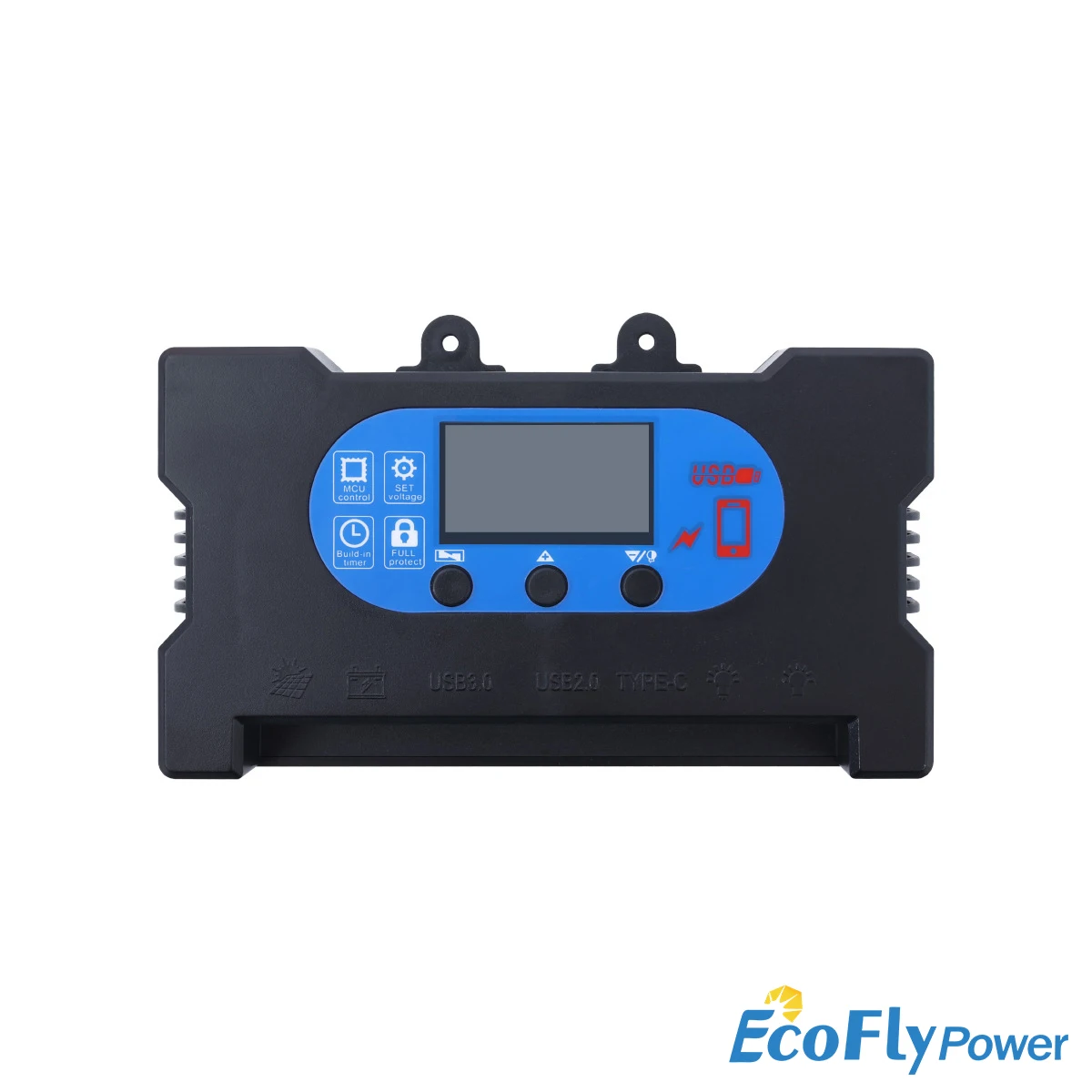 100A 80A 70A 60A 50A 40A 30A 20A 10A Solar Charge Controller Dual USB Type-c DC Fast Charging With Fast Charging
100A 80A 70A 60A 50A 40A 30A 20A 10A Solar Charge Controller Dual USB Type-c DC Fast Charging With Fast Charging