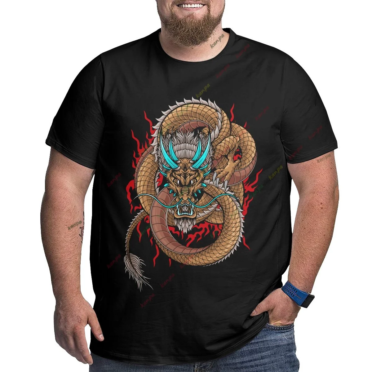 Brown Dragon Pattern T Shirt For Men Funny Letter Print T-Shirts Street Trend Short Sleeve O-neck Tops Summer Oversized Tees 6XL
Brown Dragon Pattern T Shirt For Men Funny Letter Print T-Shirts Street Trend Short Sleeve O-neck Tops Summer Oversized Tees 6XL