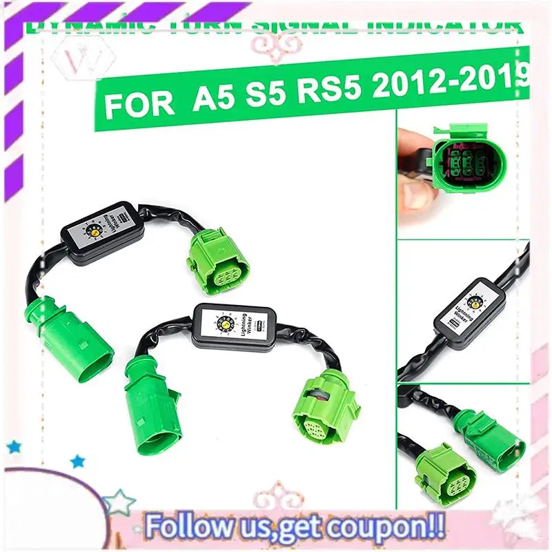 A76T-Car Dynamic Add-On Module Cable Wire Harness Tail Light Turn Signal Indicator LED Taillight For- A5 S5 RS5 2012-2019
A76T-Car Dynamic Add-On Module Cable Wire Harness Tail Light Turn Signal Indicator LED Taillight For- A5 S5 RS5 2012-2019