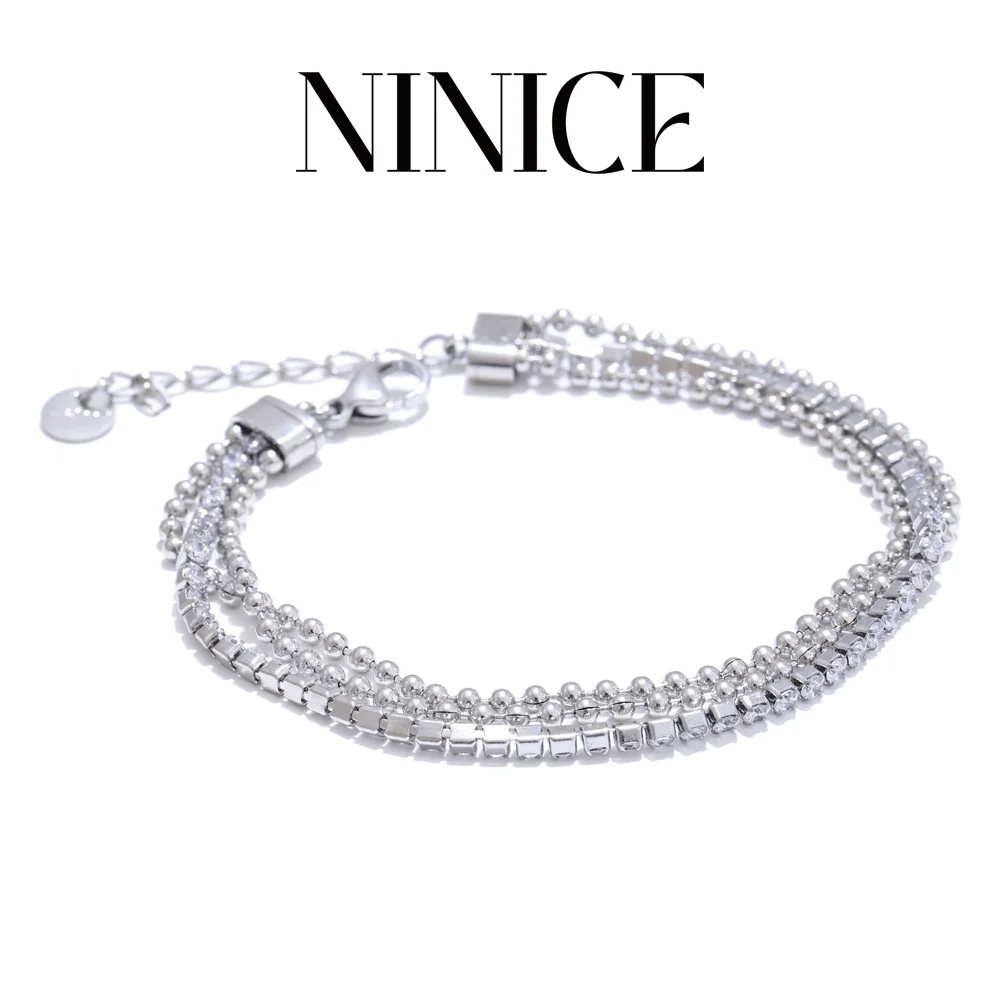 NiNice Bracelet Simple Fashionable Multi layer bracelet Stainless Steel New Arrivals Hollow Women's Retro Jewelry Accessories
NiNice Bracelet Simple Fashionable Multi layer bracelet Stainless Steel New Arrivals Hollow Women's Retro Jewelry Accessories