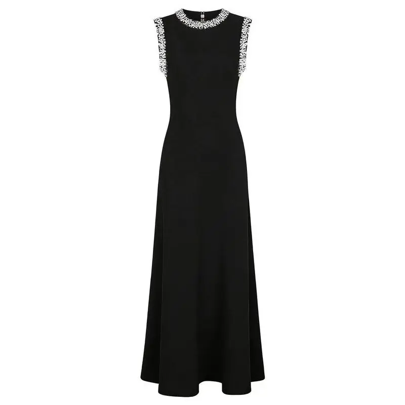 Elegant Long Sleeveless Summer New Style High Quality Slimming Beaded Dress for Women Ladylike Knitted A-Line Dress CityWalk
Elegant Long Sleeveless Summer New Style High Quality Slimming Beaded Dress for Women Ladylike Knitted A-Line Dress CityWalk