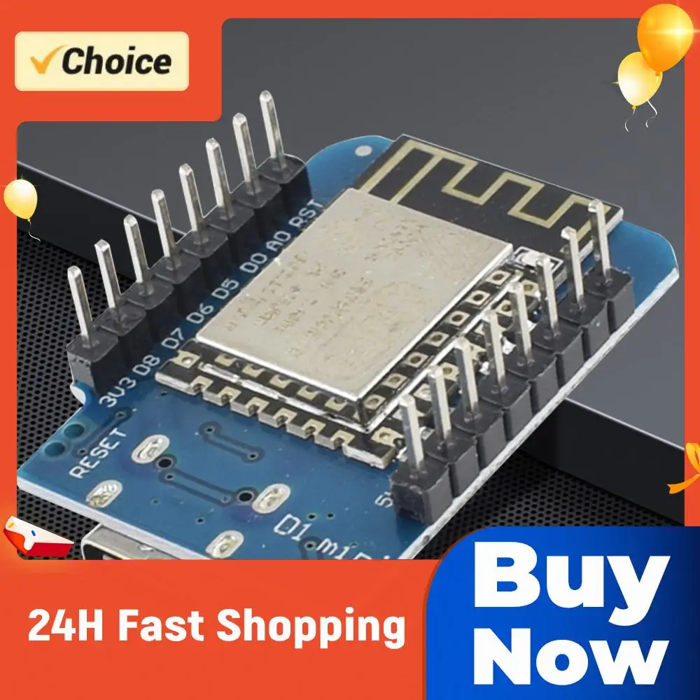 Плата разработки ESP8266 ESP-12F D1 Mini NodeMcu Lua WIFI CH340 для Arduino (Wi-Fi, интернет)
Плата разработки ESP8266 ESP-12F D1 Mini NodeMcu Lua WIFI CH340 для Arduino (Wi-Fi, интернет)