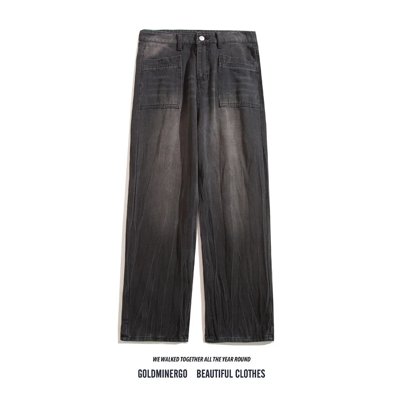 Мужские джинсы American Waed с принтом «Молния», повседневные, широкие, свободные, прямые, длинные брюки, в стиле High Street, весна-осень
Мужские джинсы American Waed с принтом «Молния», повседневные, широкие, свободные, прямые, длинные брюки, в стиле High Street, весна-осень