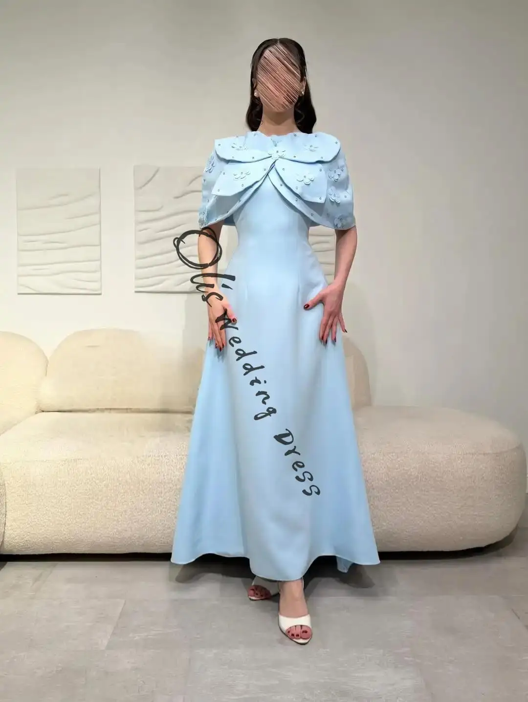 customized Sleeveless Prom Dresses O-Neck Pleated Flowers Ankle Length Party Dresses Evening Dresses
customized Sleeveless Prom Dresses O-Neck Pleated Flowers Ankle Length Party Dresses Evening Dresses