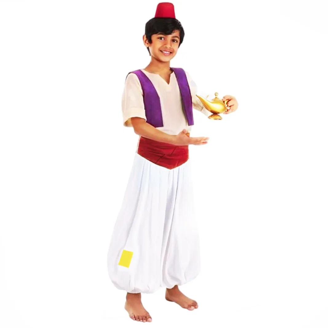 Halloween Children's Performance Dress One Thousand and One Nights Aladdin Lamp Prince Children's COS Dress Party Performance Dr
Halloween Children's Performance Dress One Thousand and One Nights Aladdin Lamp Prince Children's COS Dress Party Performance Dr