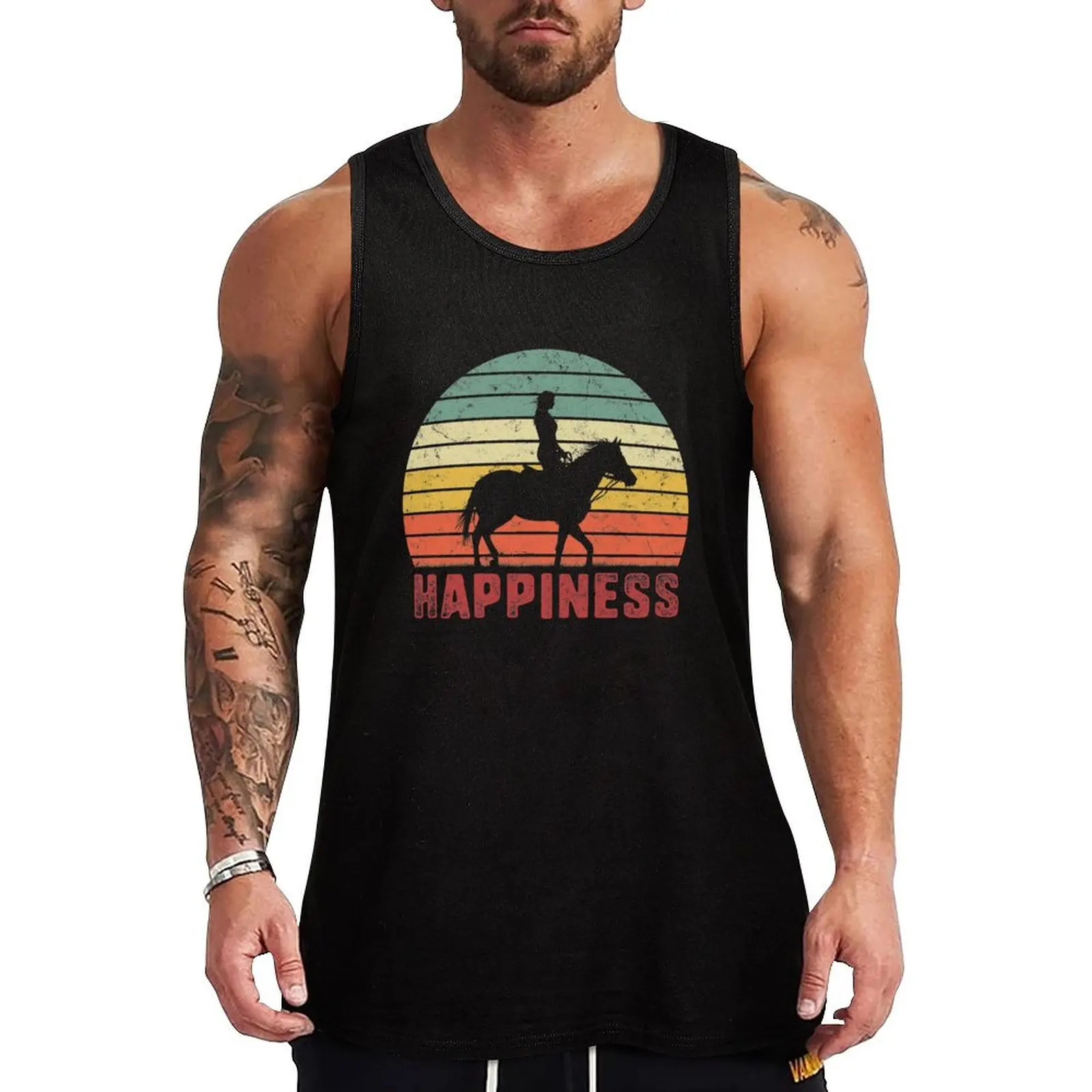 Horse Happiness I Love My Horses Racing Riding Equestrian Vintage Sunset Gift For Girls Women Tank Top
Horse Happiness I Love My Horses Racing Riding Equestrian Vintage Sunset Gift For Girls Women Tank Top