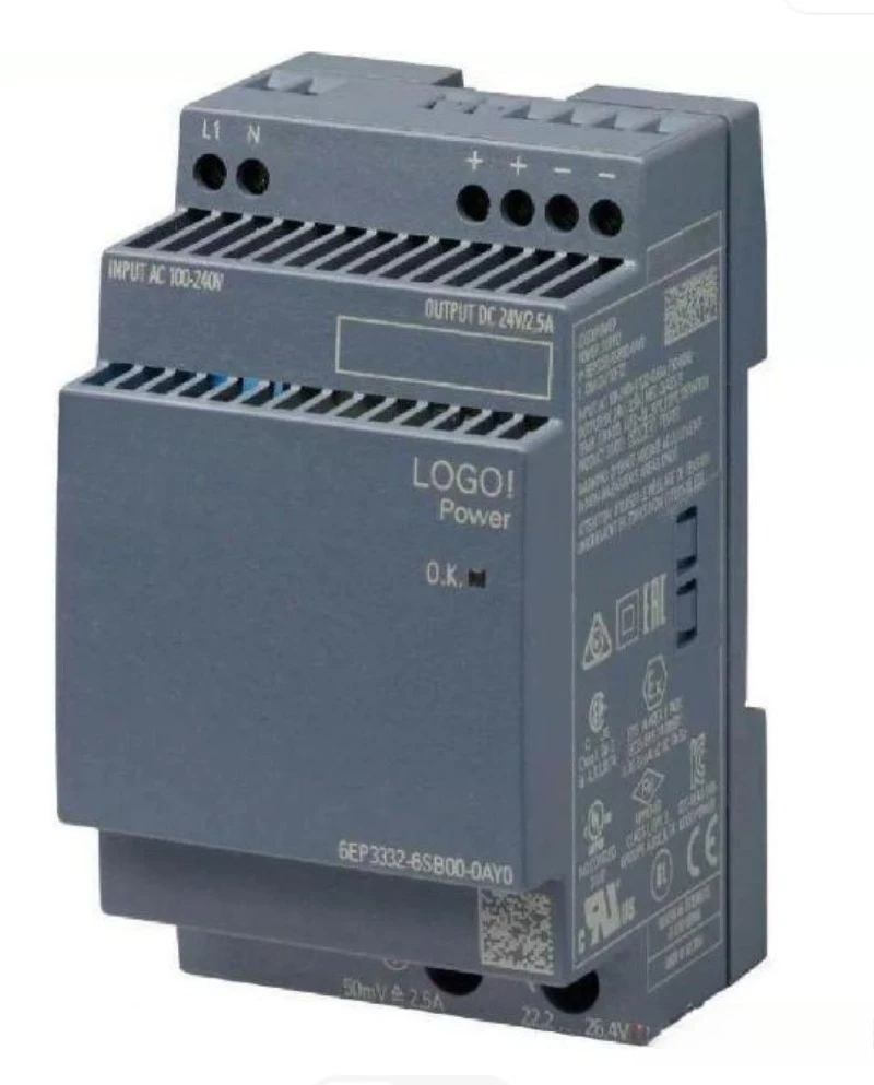 New 6EP3322-6SB10-0AY0 15V 4A Stabilized Power Supply AC 100-240V Input Power Module
New 6EP3322-6SB10-0AY0 15V 4A Stabilized Power Supply AC 100-240V Input Power Module