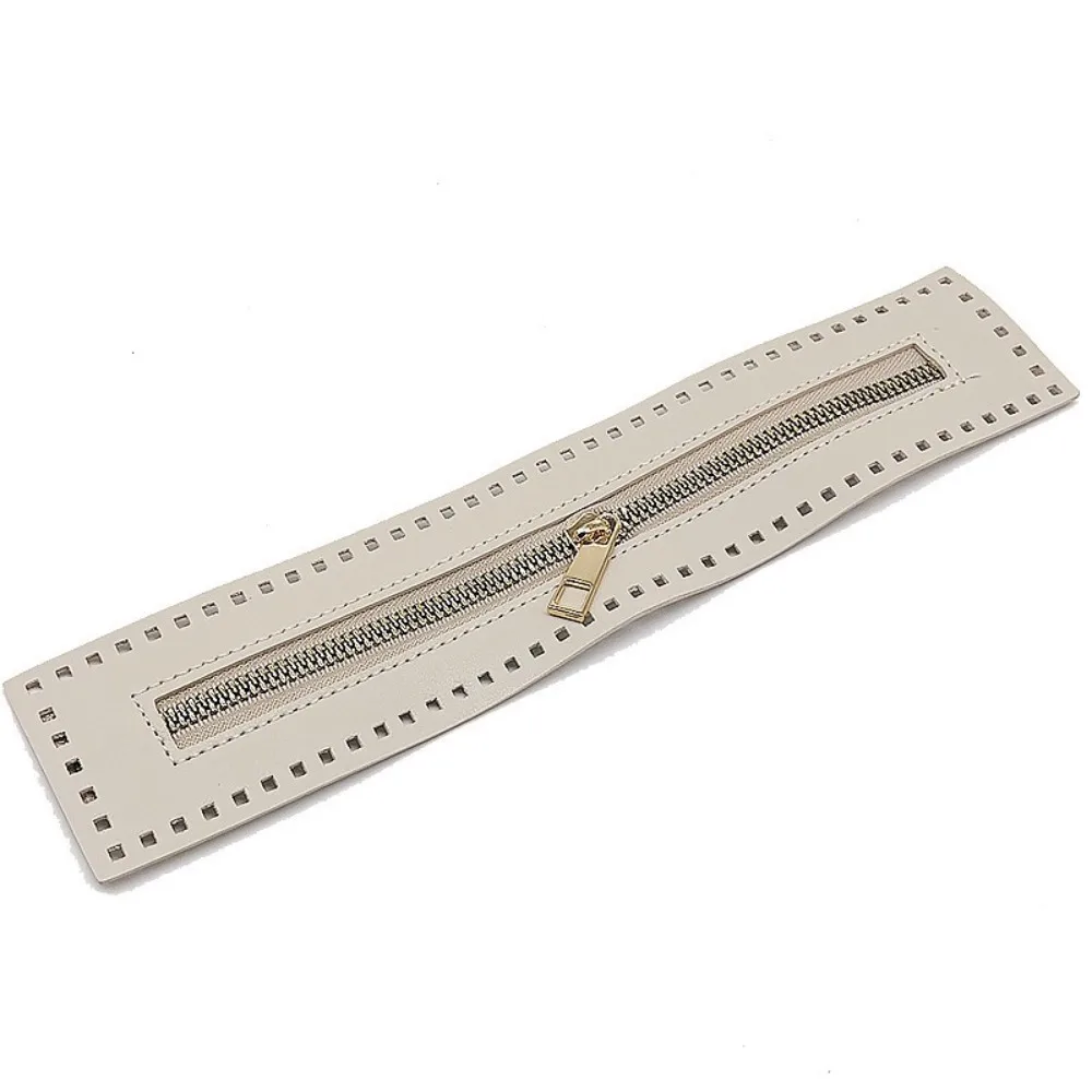 Bag Accessories PU Leather PU Bag Zipper Long 27CM Leather Zippers Hardware Replaceable Woven Bag
Bag Accessories PU Leather PU Bag Zipper Long 27CM Leather Zippers Hardware Replaceable Woven Bag