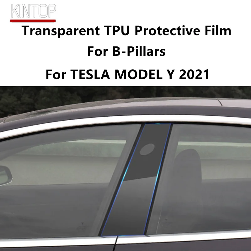 For TESLA MODEL Y 2021 B-Pillars Transparent TPU Protective Film Anti-scratch Repair Film Accessories Refit
For TESLA MODEL Y 2021 B-Pillars Transparent TPU Protective Film Anti-scratch Repair Film Accessories Refit
