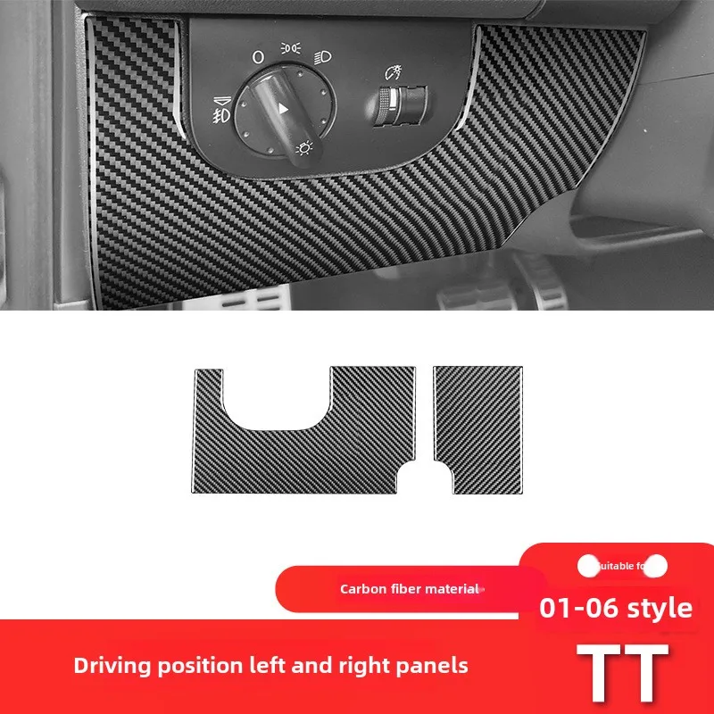 Suitable for Audi01-06StyleTTCarbon Fiber Interior Modified Pieces Driving Seat Decorative Panel Sticker
Suitable for Audi01-06StyleTTCarbon Fiber Interior Modified Pieces Driving Seat Decorative Panel Sticker