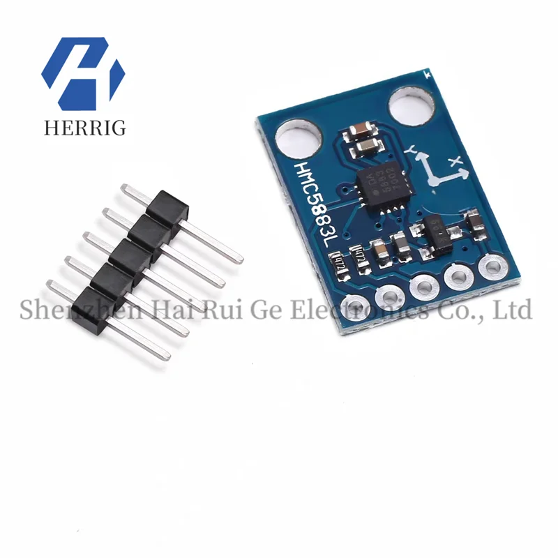 GY-273 QMC5883P Electronic Compass Compass Module Three-axis magnetic field sensor 
GY-273 QMC5883P Electronic Compass Compass Module Three-axis magnetic field sensor
