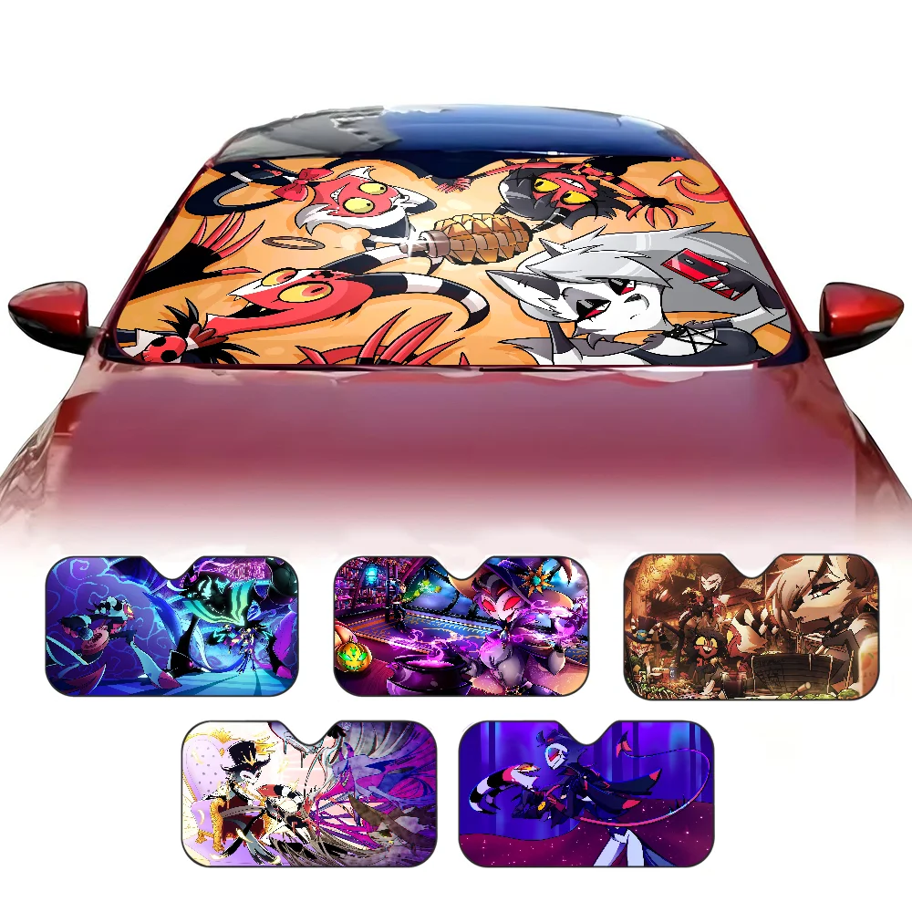 Cartoon H-Helluvas Boss Terror Window Sun Shade Windscreen Sunshade UV Protection Auto Sun Visor Car Window Electrostatic Film
Cartoon H-Helluvas Boss Terror Window Sun Shade Windscreen Sunshade UV Protection Auto Sun Visor Car Window Electrostatic Film