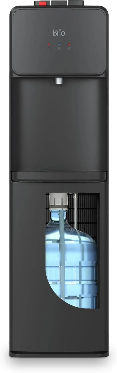Bottom Load Water Cooler Dispenser for 5 Gallon Bottles, Hot, Room & Cold Drinking Water Dispenser with Child Safety Lock and Empty Bottle Alert, Energy Star 3.0, Ideal for Home or Office, Black
Bottom Load Water Cooler Dispenser for 5 Gallon Bottles, Hot, Room & Cold Drinking Water Dispenser with Child Safety Lock and Empty Bottle Alert, Energy Star 3.0, Ideal for Home or Office, Black