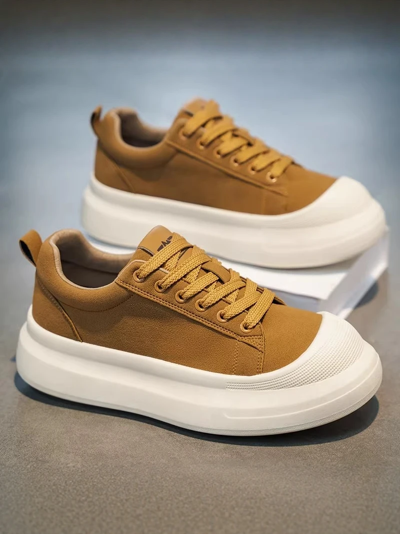 Fashionable Men's Sport Shoes Wide Thick Bottom Casual Slip-On round Toe Breathable PU Leather Low Heel Outdoor Leisure Shoes
Fashionable Men's Sport Shoes Wide Thick Bottom Casual Slip-On round Toe Breathable PU Leather Low Heel Outdoor Leisure Shoes