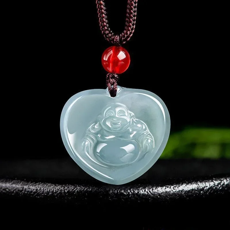 Natural Jade Pendant A Goods Buddha's Heart Has Buddha Jade Pendant Women's Buddha Pendant Jewelry Jade Necklace
Natural Jade Pendant A Goods Buddha's Heart Has Buddha Jade Pendant Women's Buddha Pendant Jewelry Jade Necklace