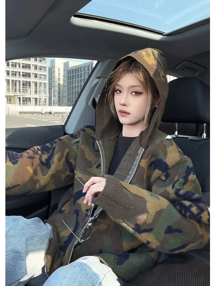 Мужской вязаный камуфляжный кардиган Cleanfit на молнии, в американском повседневном стиле, с длинными рукавами, для осени и зимы
Мужской вязаный камуфляжный кардиган Cleanfit на молнии, в американском повседневном стиле, с длинными рукавами, для осени и зимы