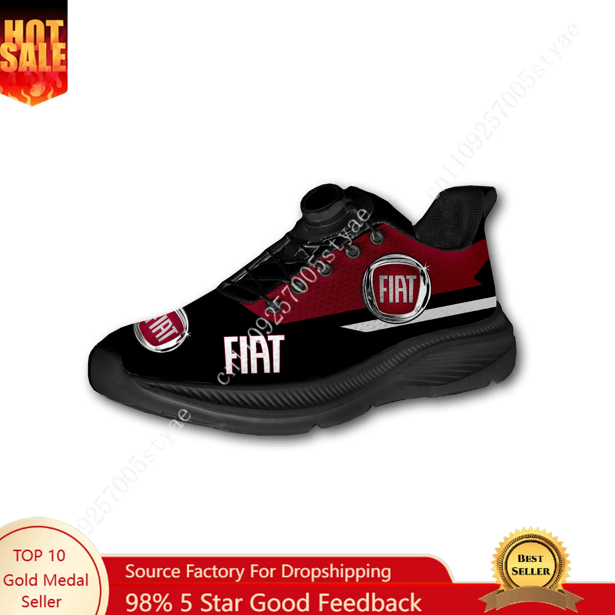 F-FIATS Custom Walking Shoes Men Woman Rotating Button Without Laces Shoe Design Logo Lightweight Sneakers Unisex
F-FIATS Custom Walking Shoes Men Woman Rotating Button Without Laces Shoe Design Logo Lightweight Sneakers Unisex