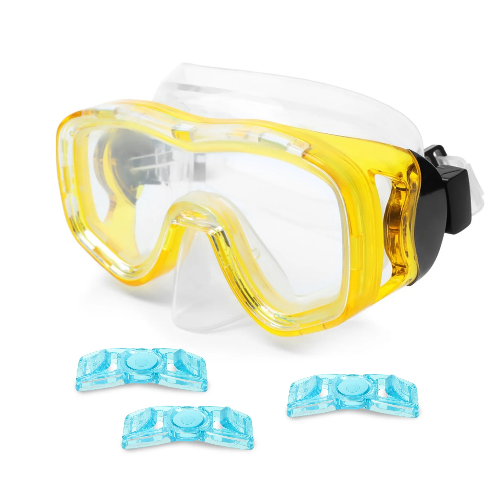 4Pcs Swimming Goggles Buckle Set Universal Plastic Clip on Adjusters for Swim Goggles Accessories Replacement Black
4Pcs Swimming Goggles Buckle Set Universal Plastic Clip on Adjusters for Swim Goggles Accessories Replacement Black