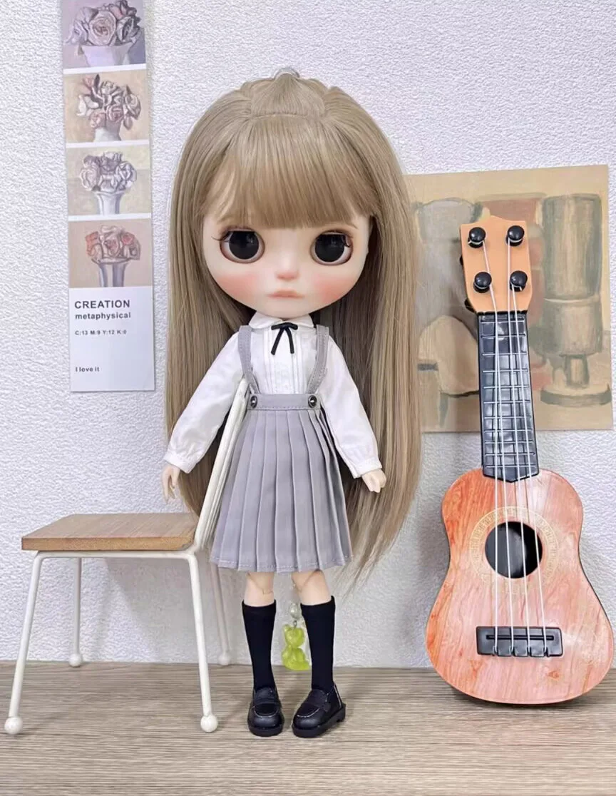 2pcs academy style 2025 Blythe/landoudou white shirt+ pleated skirt (Fit for Lulu,ymy24,Ob22,24,26,zone, Jenny)
2pcs academy style 2025 Blythe/landoudou white shirt+ pleated skirt (Fit for Lulu,ymy24,Ob22,24,26,zone, Jenny)