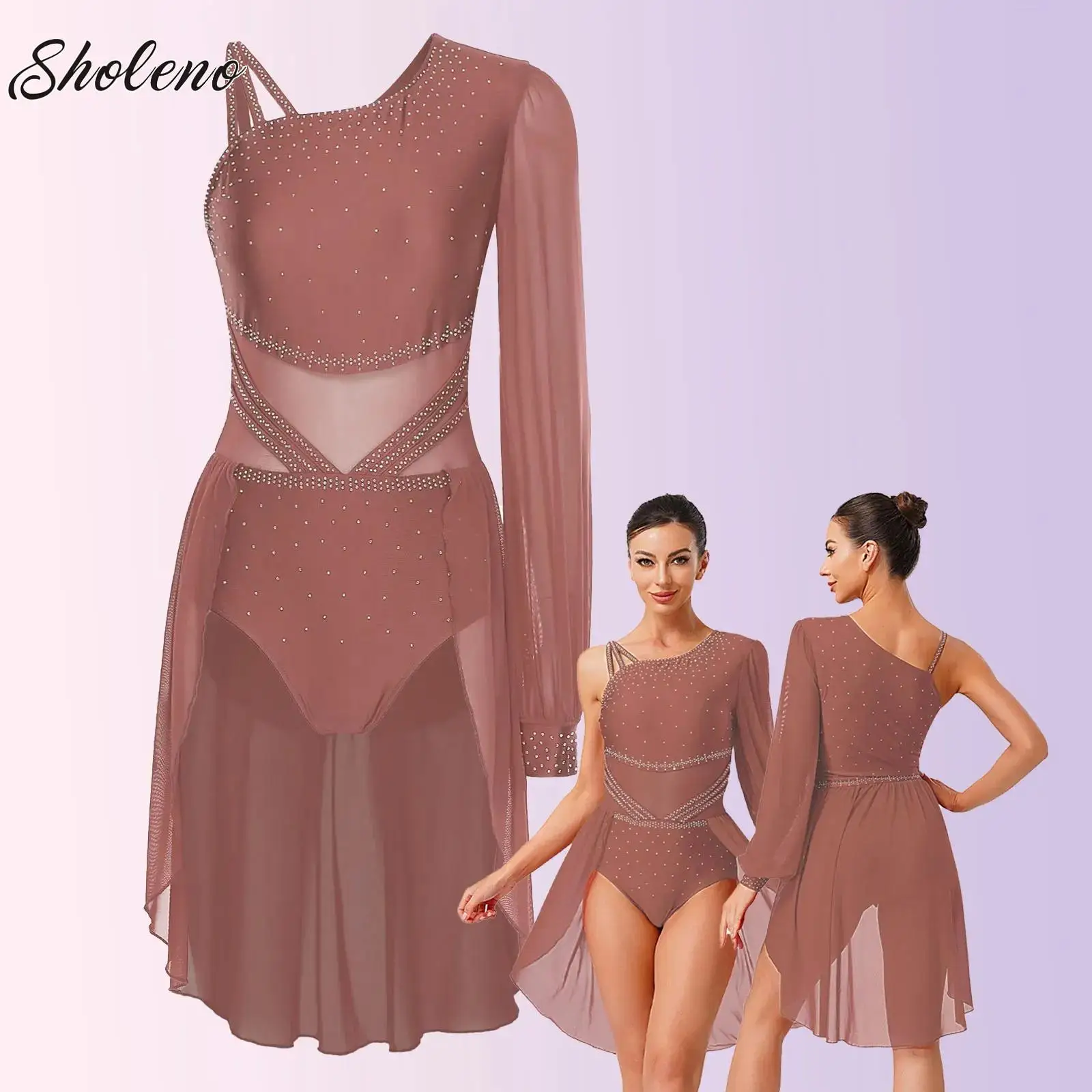 Figure Skating Dress for Women Adults Ballet Dance Gymnastics Jersey Leotard Tutu Mesh Rhinestone Dresses Performance Dancewear
Figure Skating Dress for Women Adults Ballet Dance Gymnastics Jersey Leotard Tutu Mesh Rhinestone Dresses Performance Dancewear