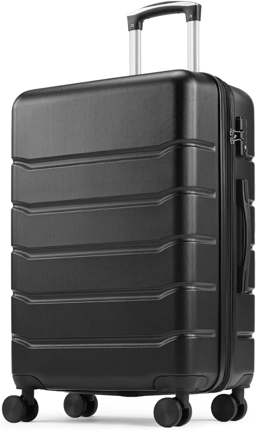 28 Inch Carry on Luggage, Hard Shell ABS Suitcase with Double Spinner Wheels, Lightweight Expandable Rolling Suit Case with TSA
28 Inch Carry on Luggage, Hard Shell ABS Suitcase with Double Spinner Wheels, Lightweight Expandable Rolling Suit Case with TSA