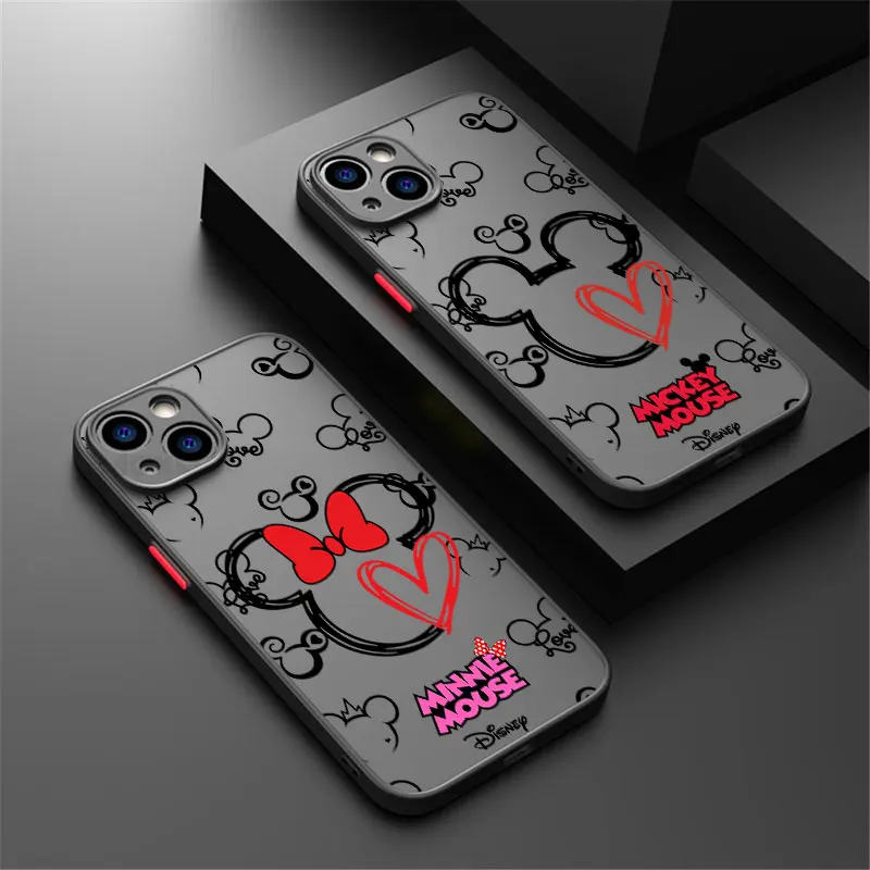 Minnie Mickey Mouse Phone Case For iPhone 17 16 15 Pro Max Case 14 13 12 11 Pro Max 16e 17e Air XS X R 7 8 Plus Shockproof Cover
Minnie Mickey Mouse Phone Case For iPhone 17 16 15 Pro Max Case 14 13 12 11 Pro Max 16e 17e Air XS X R 7 8 Plus Shockproof Cover