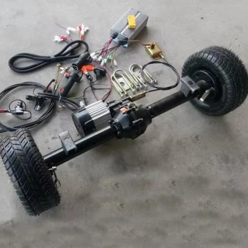 Rickshaw Differential Gear Tricycle Electric Tricycle Spare Parts Golf Cart Full Set Rear Truck Axle with Motor
Rickshaw Differential Gear Tricycle Electric Tricycle Spare Parts Golf Cart Full Set Rear Truck Axle with Motor