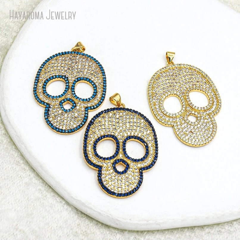 10Pcs Wholesale Metal Cubic Zirconia Invisible Setting Gold Color Jewelry Skull Copper Pendant
10Pcs Wholesale Metal Cubic Zirconia Invisible Setting Gold Color Jewelry Skull Copper Pendant
