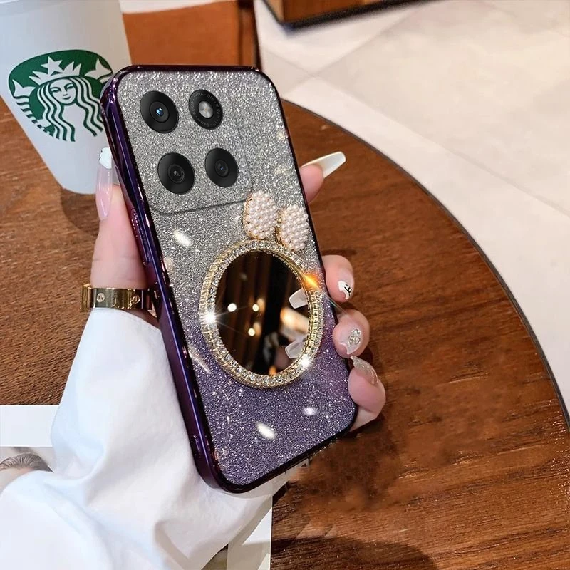 Luxury Glitter For Moto G56 G86 Power G96 Phone Case Plating Mirror Airbag Bracket For Moto G56 G86 Power G96 Cover
Luxury Glitter For Moto G56 G86 Power G96 Phone Case Plating Mirror Airbag Bracket For Moto G56 G86 Power G96 Cover