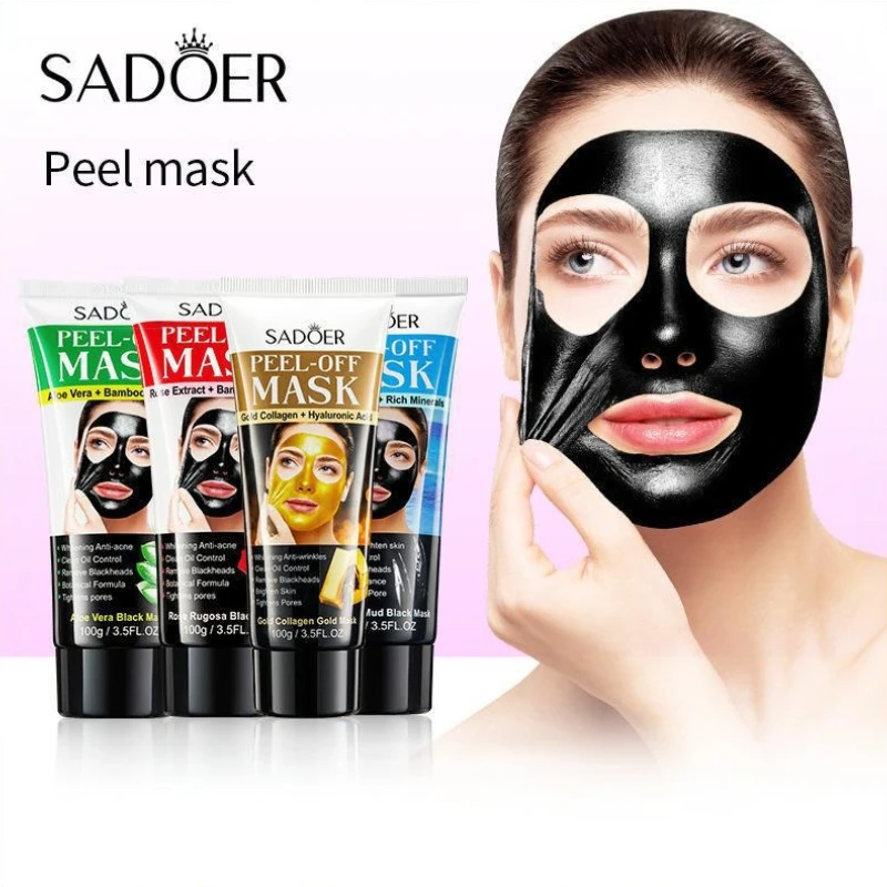 100g Bamboo Charcoal Peel Off Facial Mask with Aloe Vera Rose Collagen Deeply Moisturizing Oil-Control Remove Blackheads Cream
100g Bamboo Charcoal Peel Off Facial Mask with Aloe Vera Rose Collagen Deeply Moisturizing Oil-Control Remove Blackheads Cream