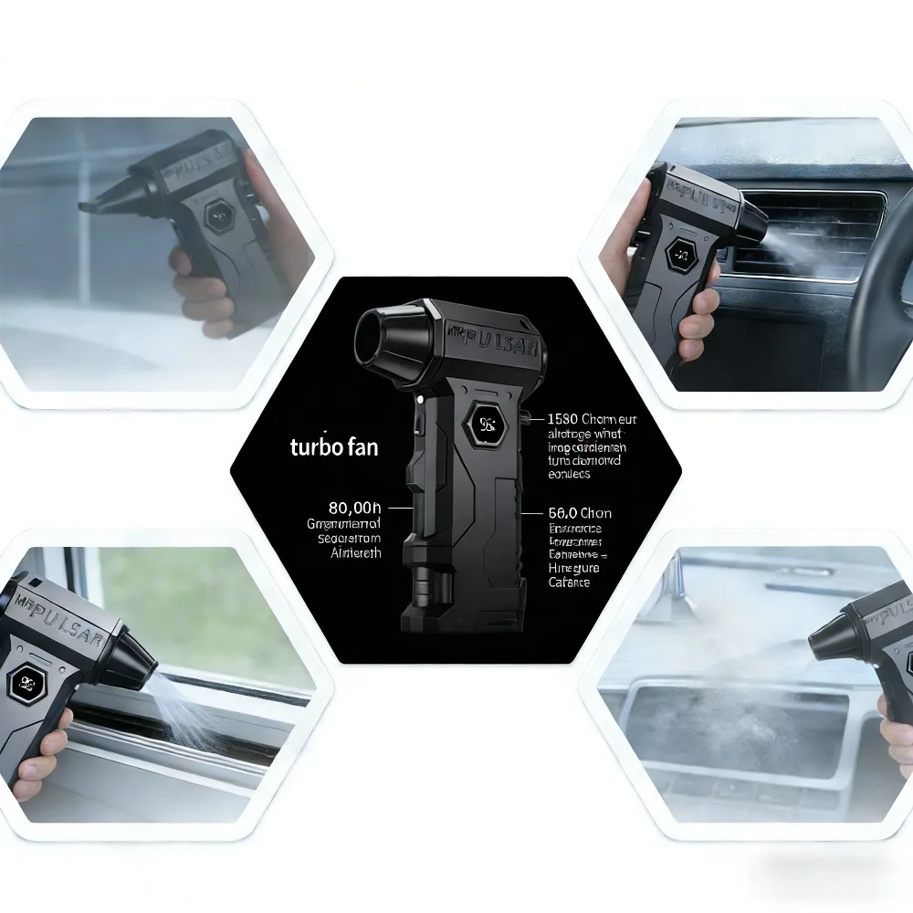 Высокоскоростное устройство для очистки X7Pro 990000 об/мин | Многофункциональный пылесос-воздуходувка 3-в-1 для автомобиля, компьютера и офисной техники
Высокоскоростное устройство для очистки X7Pro 990000 об/мин | Многофункциональный пылесос-воздуходувка 3-в-1 для автомобиля, компьютера и офисной техники
