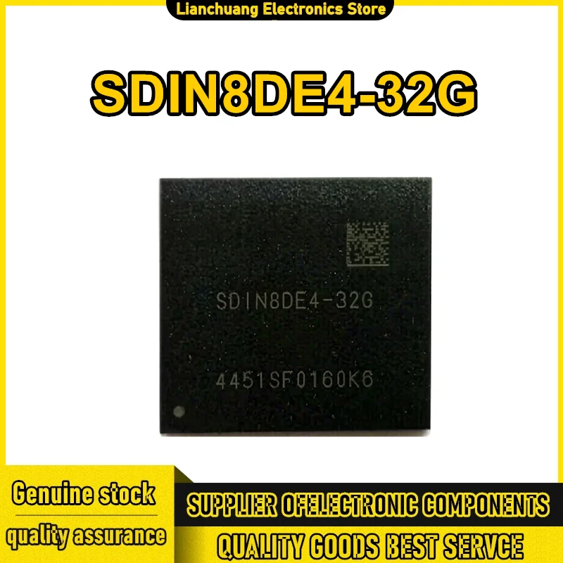 SDIN8DE4-32G EMMC 153 Ball 32GB Flash IC Chip 0-10 IC New Original in stock
SDIN8DE4-32G EMMC 153 Ball 32GB Flash IC Chip 0-10 IC New Original in stock