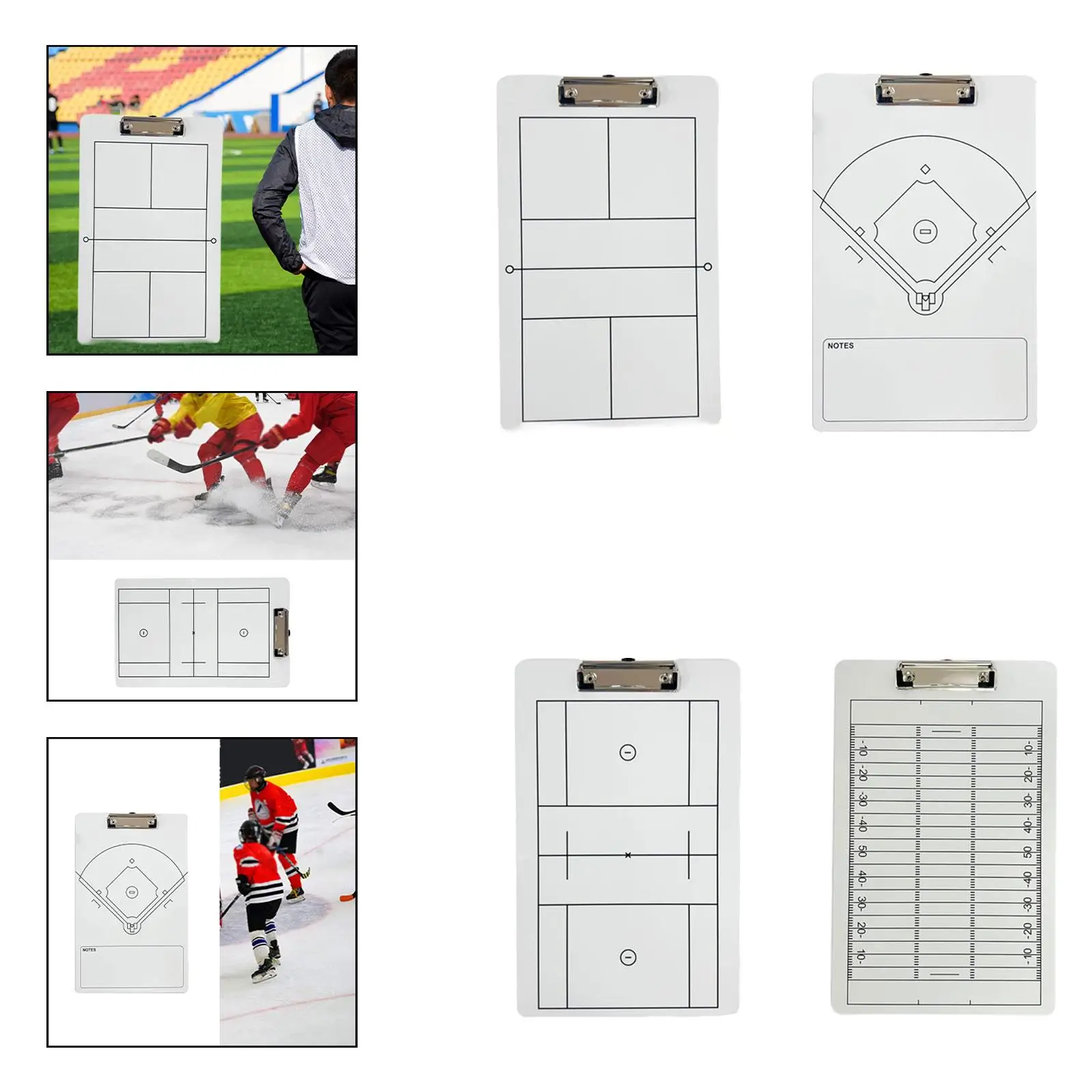 Sports Demonstration Board Portable Training Equipment Referees Gear Game Professional Rewritable Tactic Board for Coaches
Sports Demonstration Board Portable Training Equipment Referees Gear Game Professional Rewritable Tactic Board for Coaches
