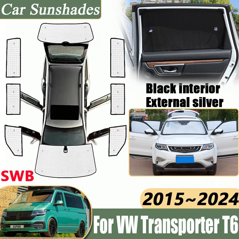 Солнцезащитные козырьки с полным покрытием для VW Volkswagen Transporter T6 2015 ~ 2024 SWB, козырек на лобовое стекло, автомобильные анти-УФ-защитные шторы, аксессуары
Солнцезащитные козырьки с полным покрытием для VW Volkswagen Transporter T6 2015 ~ 2024 SWB, козырек на лобовое стекло, автомобильные анти-УФ-защитные шторы, аксессуары