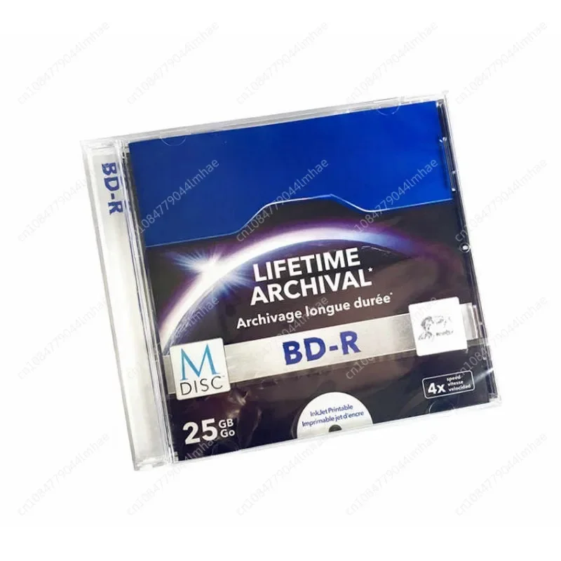 5-Pack Verbatim M-Disc BD-R 25GB - 4X Blu-ray Archival Discs, Lifetime Storage, Inkjet Printable, Long-Term Data Backup (BDR)
5-Pack Verbatim M-Disc BD-R 25GB - 4X Blu-ray Archival Discs, Lifetime Storage, Inkjet Printable, Long-Term Data Backup (BDR)