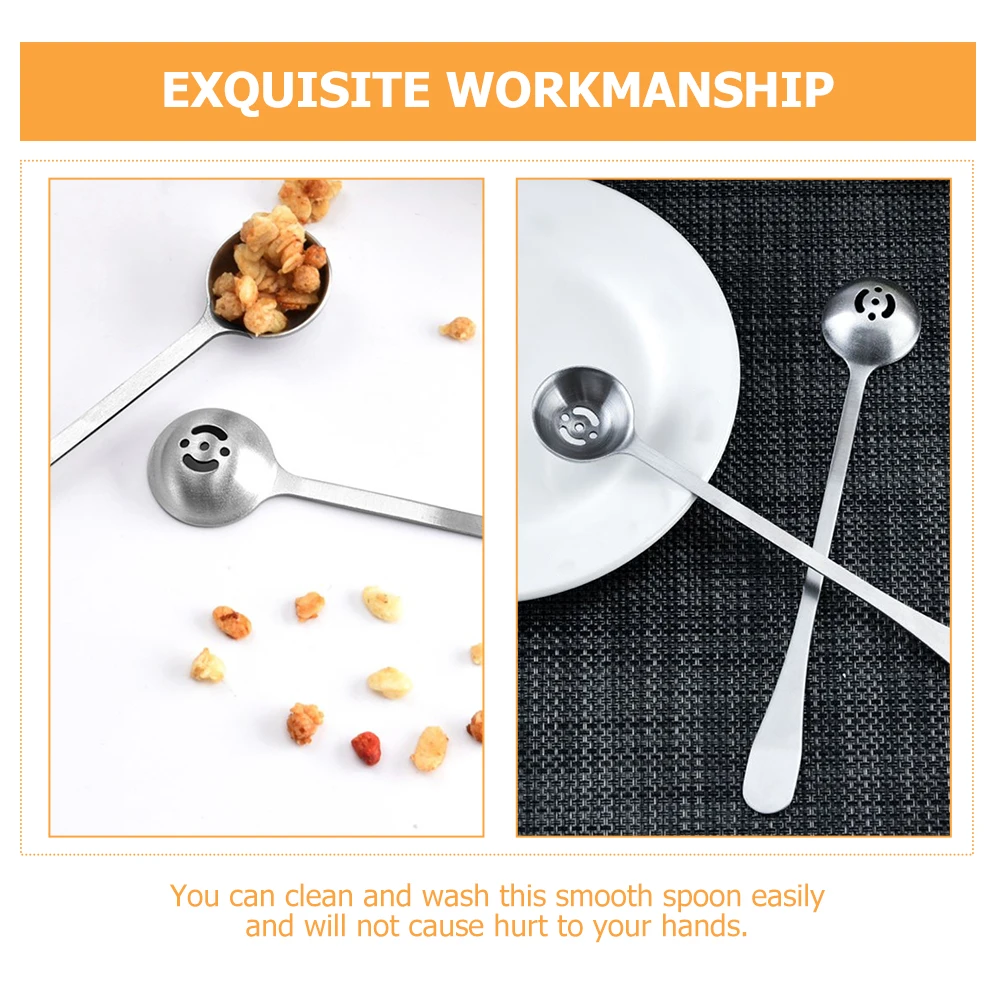 Premium Condiment Long Handle Colander Ladle Skimmer Scoop Seasoning Strainer Kitchen Utensil Stainless Steel Filter Scoop 
Premium Condiment Long Handle Colander Ladle Skimmer Scoop Seasoning Strainer Kitchen Utensil Stainless Steel Filter Scoop