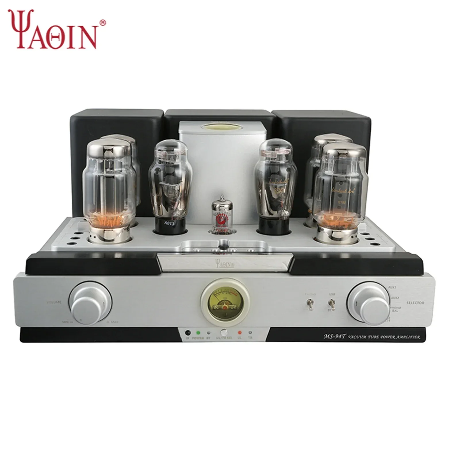 BREEZE YAQIN MS-94T Gallbladder KT88 Tube Bluetooth 50W*2 Push-pull Power Amplifier Vinyl Singing Head Amplifier Sound
BREEZE YAQIN MS-94T Gallbladder KT88 Tube Bluetooth 50W*2 Push-pull Power Amplifier Vinyl Singing Head Amplifier Sound