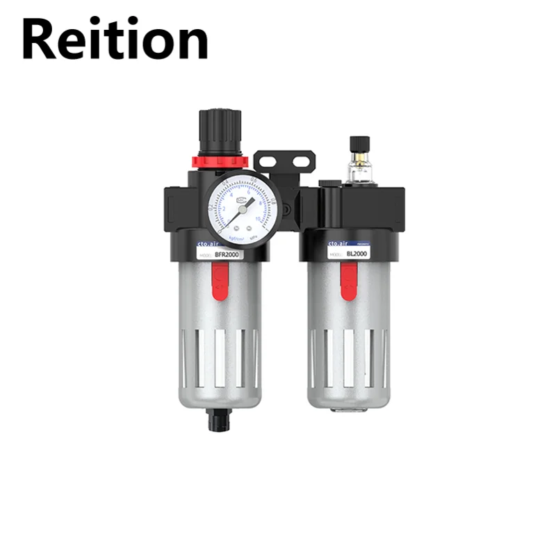 Reition Масло-водное разделение BFR + BL, процессор источника воздуха, двухкомпонентный клапан регулирования давления фильтра BFC-2000/3000/4000
Reition Масло-водное разделение BFR + BL, процессор источника воздуха, двухкомпонентный клапан регулирования давления фильтра BFC-2000/3000/4000