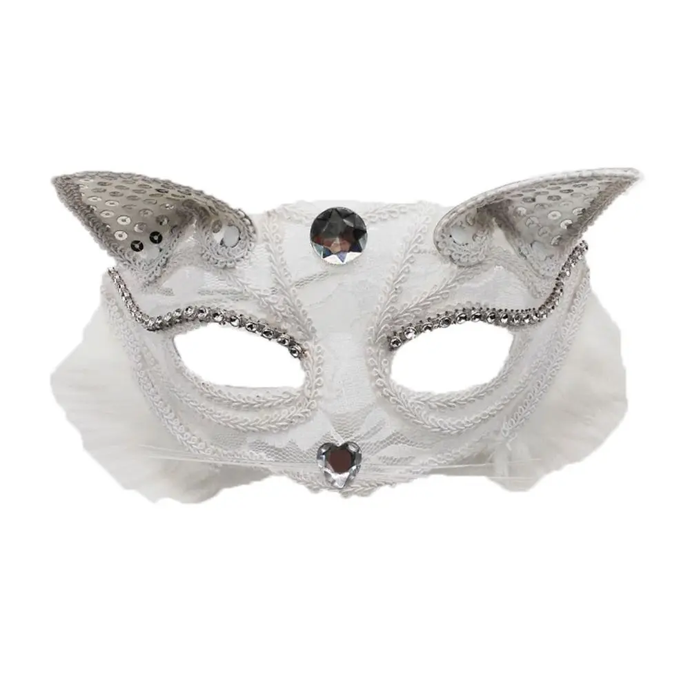 Diamond Dance Party Eye Mask Halloween Supply Cosplay Prom Props Party Supplies Venice Mask Lace Masquerade Cat Face Masks
Diamond Dance Party Eye Mask Halloween Supply Cosplay Prom Props Party Supplies Venice Mask Lace Masquerade Cat Face Masks