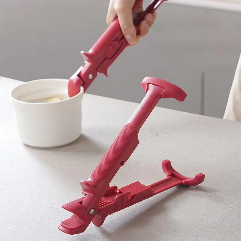 1 шт., 2 в 1, нескользящий зажим для защиты от ожогов, новые щипцы для мисок для еды, силиконовый держатель против ожогов, прочный зажим для кухонной чаши
1 шт., 2 в 1, нескользящий зажим для защиты от ожогов, новые щипцы для мисок для еды, силиконовый держатель против ожогов, прочный зажим для кухонной чаши