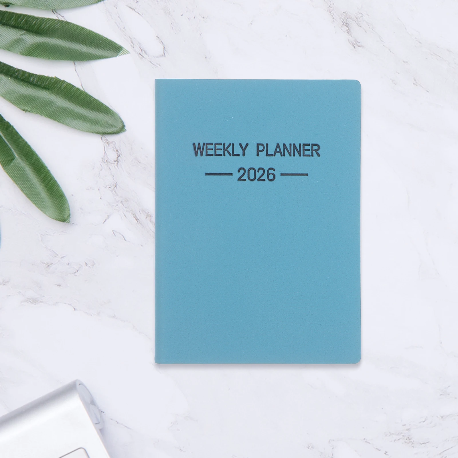 2026 English Planner Sturdy PU Cover Monthly Calendar Notebook Daily Weekly Small Office Supplies Thick Paper Portable Pocket
2026 English Planner Sturdy PU Cover Monthly Calendar Notebook Daily Weekly Small Office Supplies Thick Paper Portable Pocket