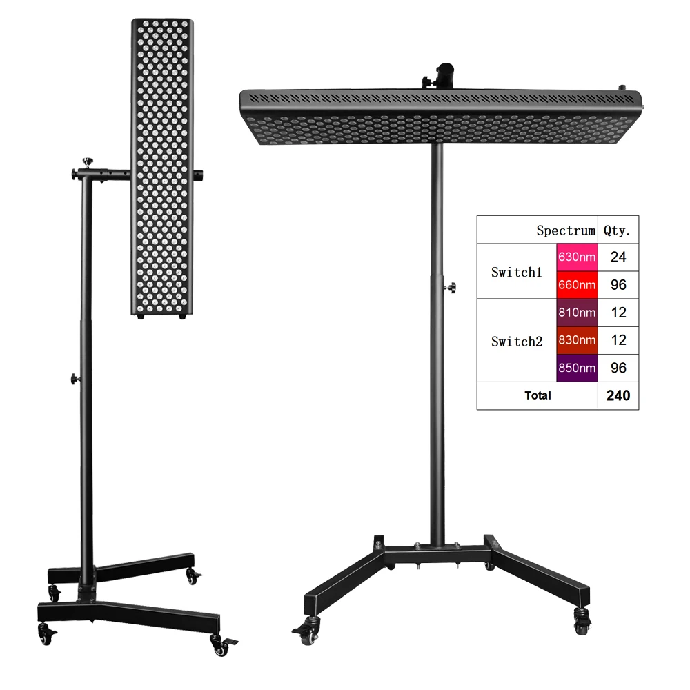 Hot Sale RTL300 LED Light Therapy Panel 1500w Red NIR Light Therapy Device for Spa Salon Home Use
Hot Sale RTL300 LED Light Therapy Panel 1500w Red NIR Light Therapy Device for Spa Salon Home Use