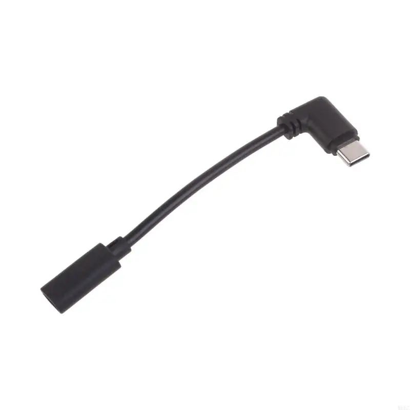Micro USB Female to Type-C Male Adapter Cable Right Angled Portable Converter Cord Support Charging & Data Transfer W8EC
Micro USB Female to Type-C Male Adapter Cable Right Angled Portable Converter Cord Support Charging & Data Transfer W8EC