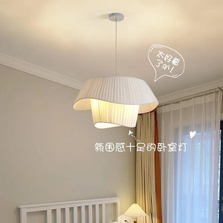 French Vintage Fabric Pendant Light for Nordic Instagram Style Designer Minimalist Modern Bedroom Living Room Main Ceiling
French Vintage Fabric Pendant Light for Nordic Instagram Style Designer Minimalist Modern Bedroom Living Room Main Ceiling