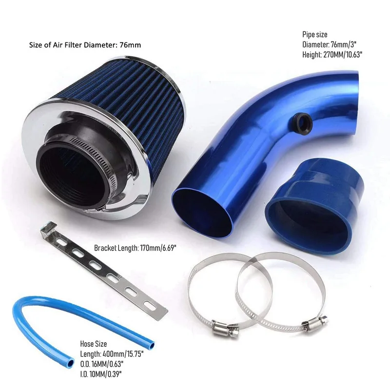 Air Induction Kit Car Modification 76mm Air Intake Mushroom Head Filter High-Flow Air Cleaner Kit Mushroom Head Air Filter
Air Induction Kit Car Modification 76mm Air Intake Mushroom Head Filter High-Flow Air Cleaner Kit Mushroom Head Air Filter