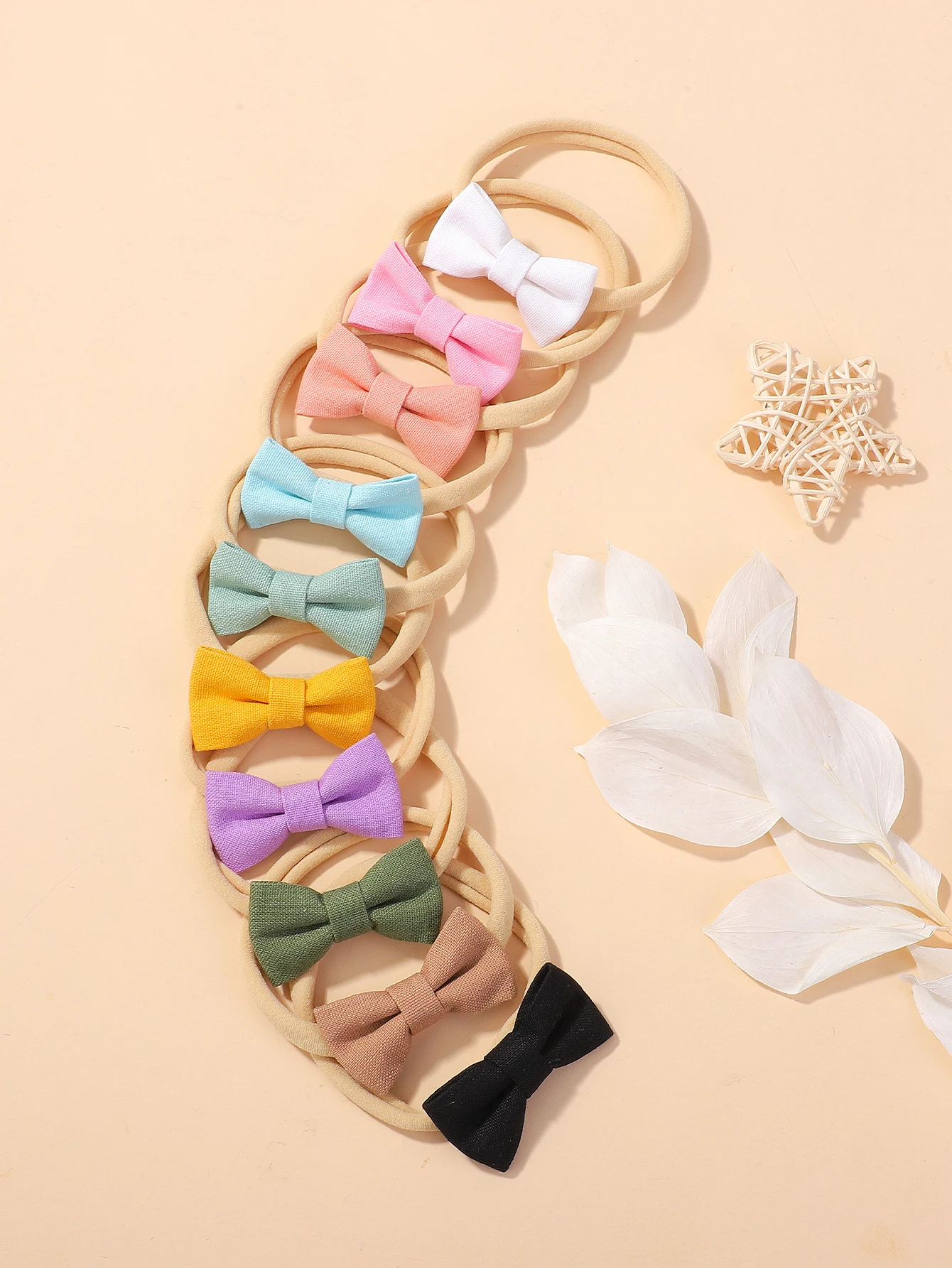 10Pcs Cute Nylon Baby Bows Headband Elastic Hair Bands for Newborn Girls Princess Bowknot Hair Accessories for Infants Toddl
10Pcs Cute Nylon Baby Bows Headband Elastic Hair Bands for Newborn Girls Princess Bowknot Hair Accessories for Infants Toddl