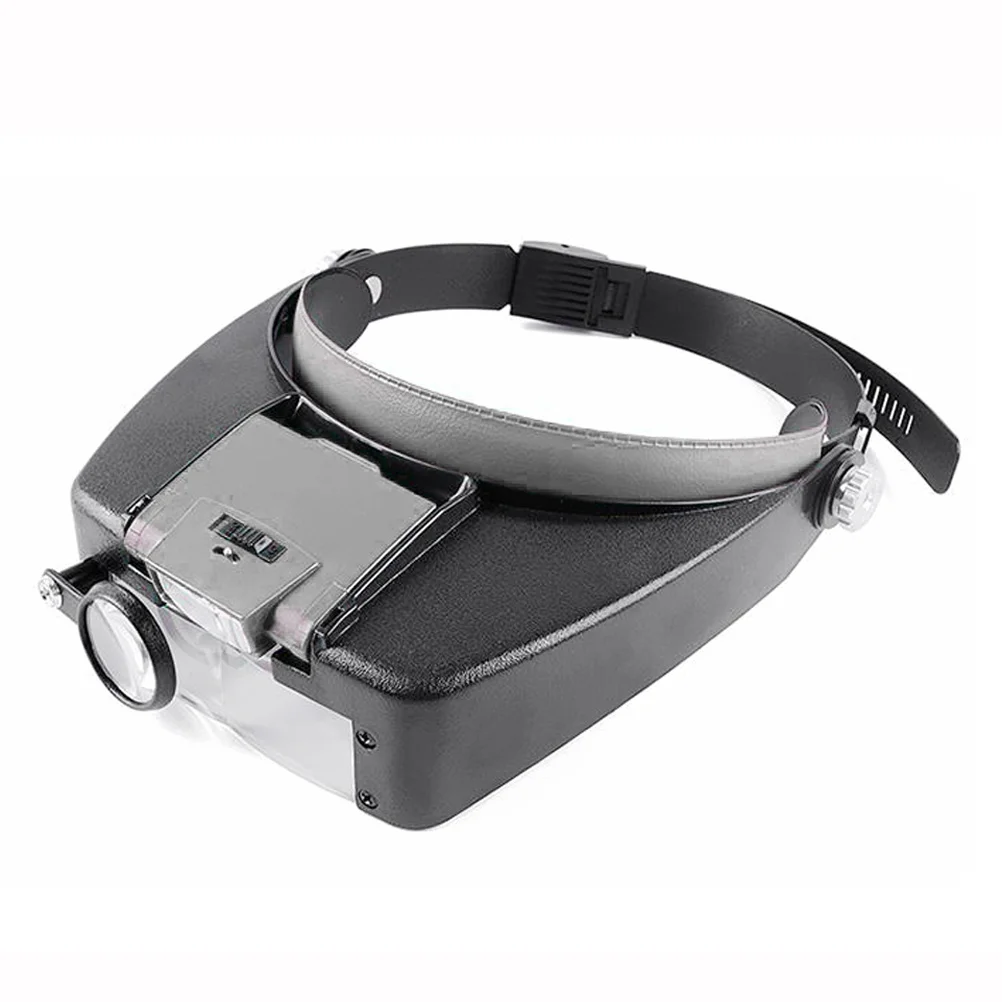 Led Magnifying Glass Adjustable Brightness Headlamp For Precision Work Grey Fit Most Glasses Illuminated Loupe Tool Watch
Led Magnifying Glass Adjustable Brightness Headlamp For Precision Work Grey Fit Most Glasses Illuminated Loupe Tool Watch