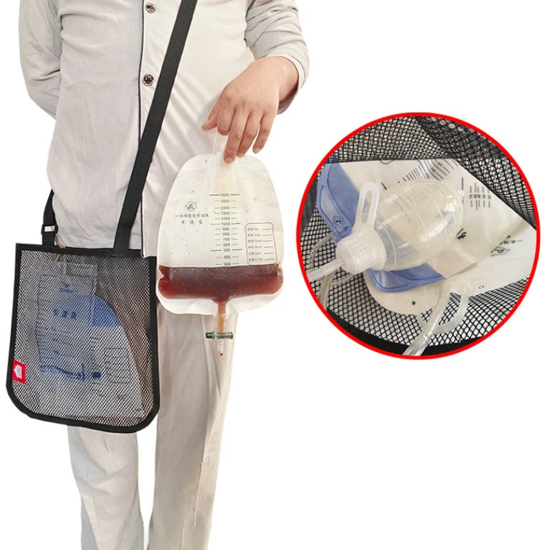 Portable Care Bile Drainage Bag Fixing Bag Adjustable Storage Crossbody Bag Peritoneal Dialysis Catheter Fixing Device Mesh
Portable Care Bile Drainage Bag Fixing Bag Adjustable Storage Crossbody Bag Peritoneal Dialysis Catheter Fixing Device Mesh